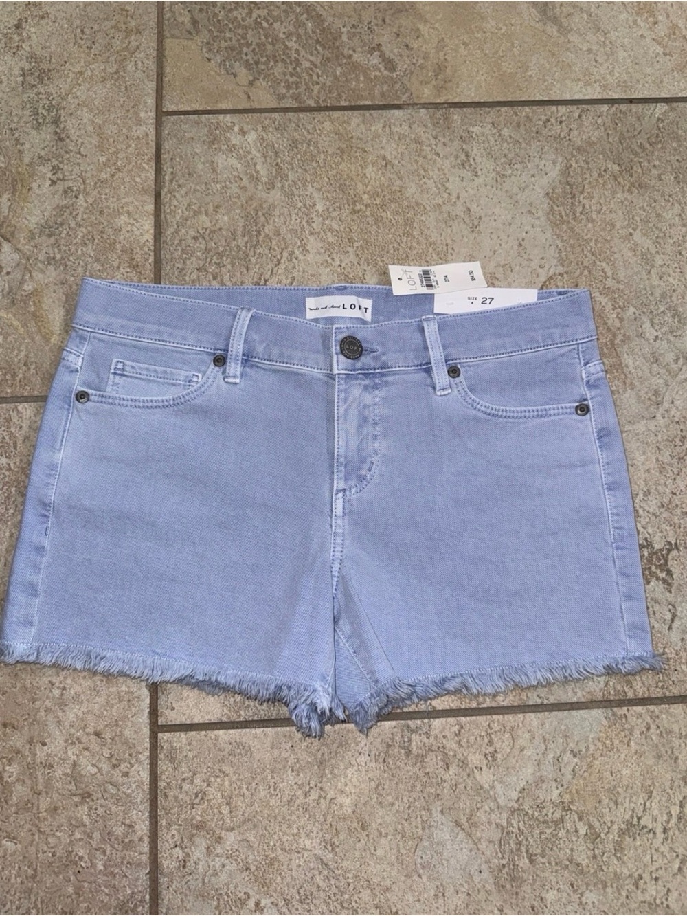 Loft Jean Shorts Size 4/27 NEW